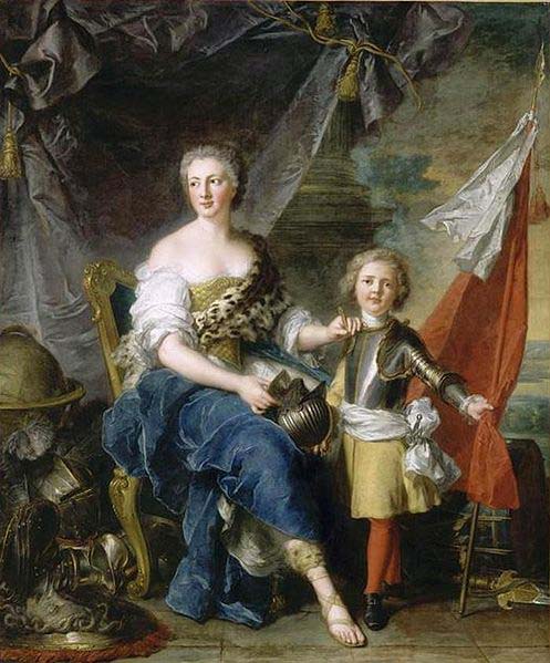 Portrait of Jeanne Louise de Lorraine, Mademoiselle de Lambesc (1711-1772) and her brother Louis de Lorraine, Count then Prince of Brionne